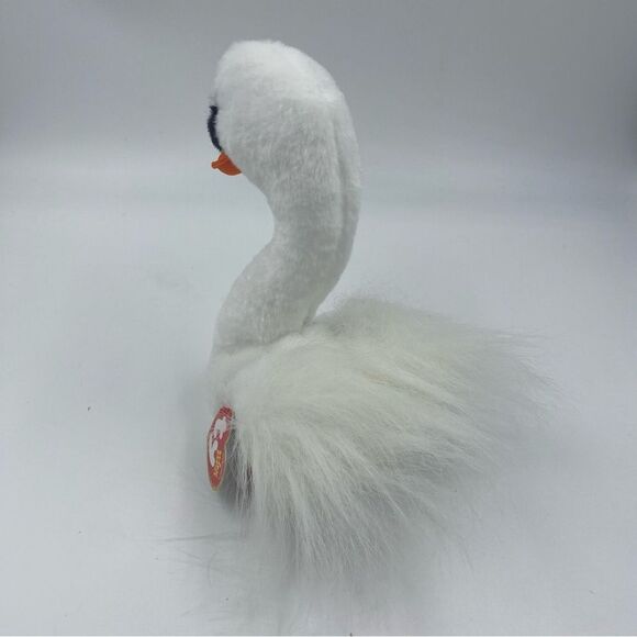 Ty Beanie Babies Gracie White Swan 2018 Version - Picture 4 of 8